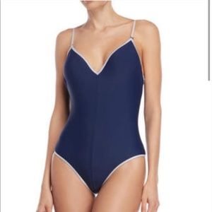 **SOLD** Sam Edelman, navy silver one piece